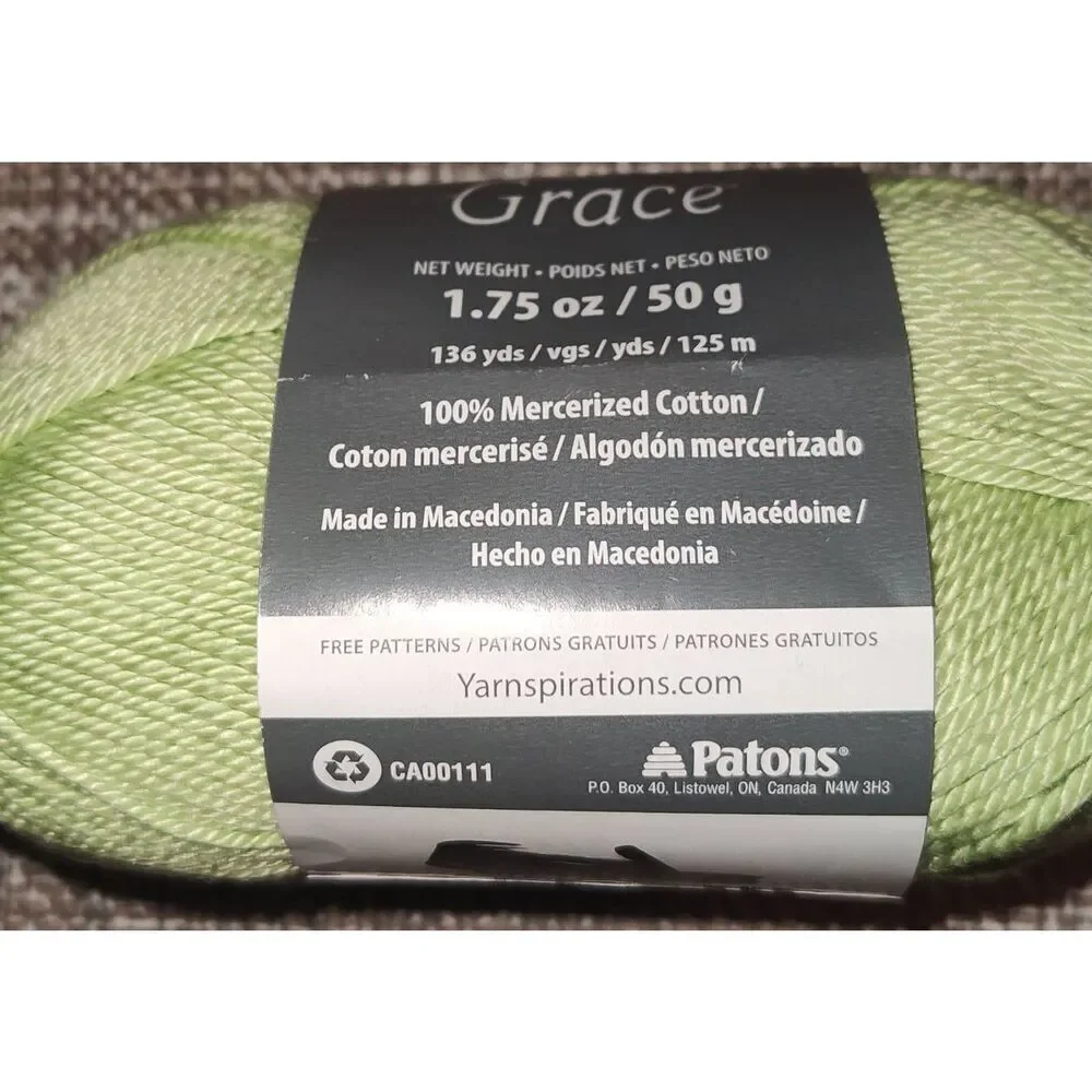 Patons Grace Yarn-Ginger, 246062-62027 NEW